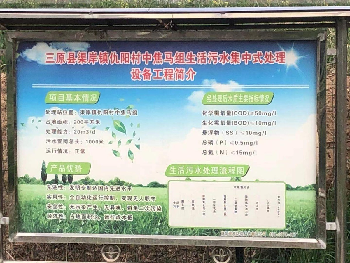 三原县环境保护监测站 加强农村污水监测力度，筑牢乡村生态屏障